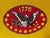 American Vintage 1976 Bicentennial Needlepoint For Sale - Image 3 of 4