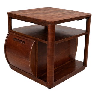 Art Deco Walnut Drinks Cabinet by Incorporall, 1930s For Sale