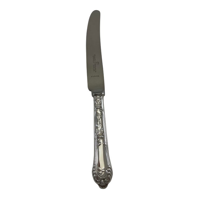 1980s Silver Dinner Knife, La Regence For Sale