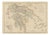 Antique Hand-Colored Map of Greece and Ionian Islands, 1860 For Sale