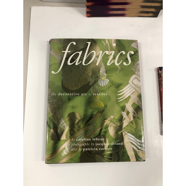Illustration Curated Textiles Inspirated Books - Set of 5 For Sale - Image 3 of 8