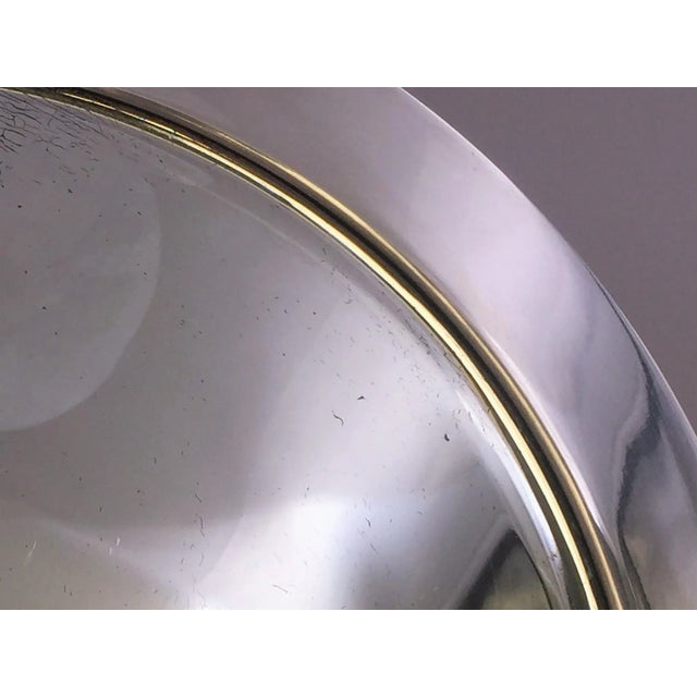 Tiffany and Co. Art Deco Tiffany & Co. Sterling Silver Table Mirror Platter For Sale - Image 4 of 7