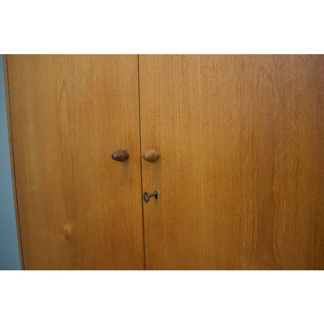 Mid-Century Teak Wardrobe, 1960s For Sale - Image 9 of 13