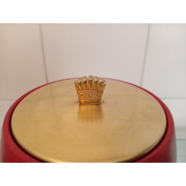 1960s Ice Bucket by Aldo Tura for Napoleon, 1960s For Sale - Image 5 of 7