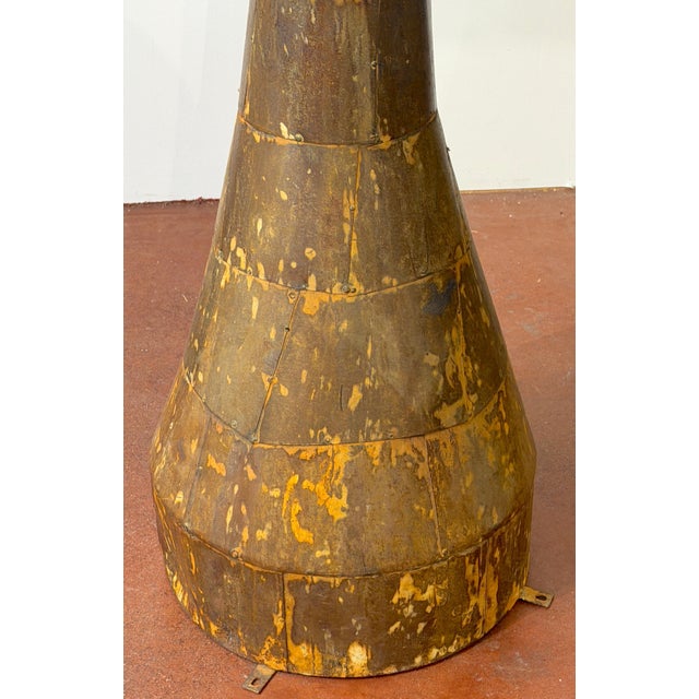 Monumental Mexican Sculptural Iron Palm Tree Manner of Sergio Bustamante For Sale - Image 12 of 15