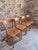 Mid-Century French Bistro Chairs in Beech and Plywood, 1960s, Set of 4 For Sale - Image 12 of 18