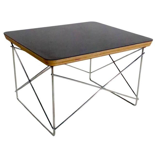 Iconic Eames design, Low Table Rod - this example is a later production, made by Herman Miller. It is in excellent,...