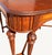 Antique 1920s Federal Hepplewhite Walnut Dining Table 16" Leaf Self-Storing For Sale - Image 13 of 18