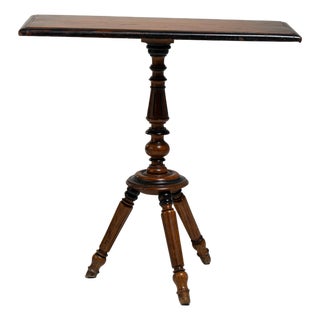 19th Century Eclectic Side Table For Sale