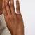 Mid 20th Century Vintage Mayors Diamond 18k White Gold Half Eternity Band, Size 4.5 For Sale - Image 5 of 6