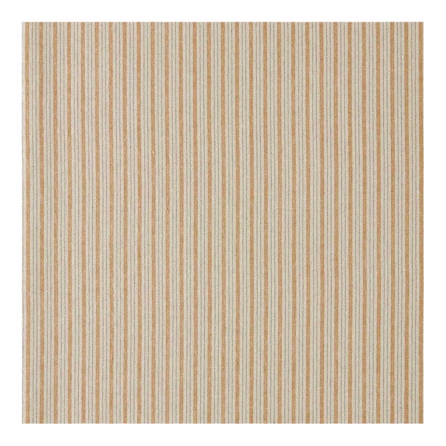Sanderson Tetbury Stripe Fabric in Golden Knot - a sample For Sale
