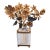 Vintage Baccarat Style French Crystal, Gilt, For Sale