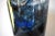 Late 20th Century Large Cobalt Blue Blown Glass Vase For Sale - Image 5 of 11