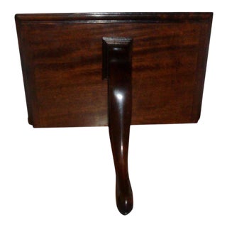 Early 19th Century George III Mahogany Wall Bracket Clock Shelf For Sale