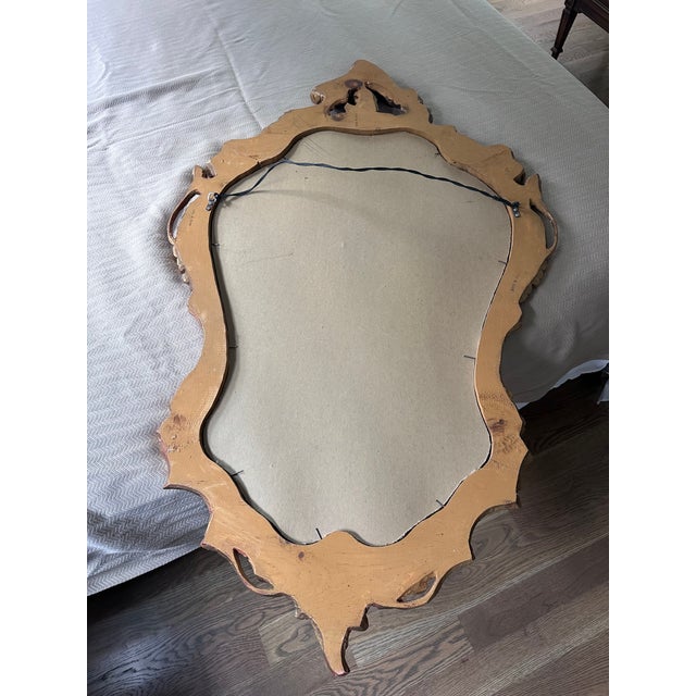 Italian Giltwood Rococo Style Mirror For Sale - Image 12 of 12