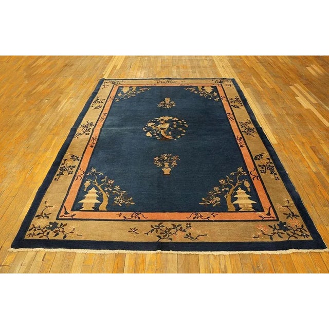 Early 20th Century Chinese Peking Carpet ( 6' x 8'9" - 183 x 267 ) Chinese - Peking The commercial Peking carpet is a...