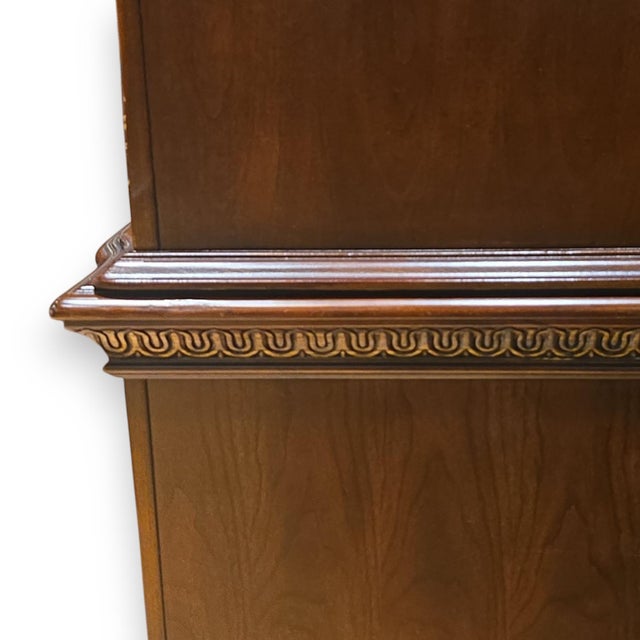 Professionally Refinished "Kathy Ireland Home" Queen Anne Highboy For Sale - Image 10 of 12