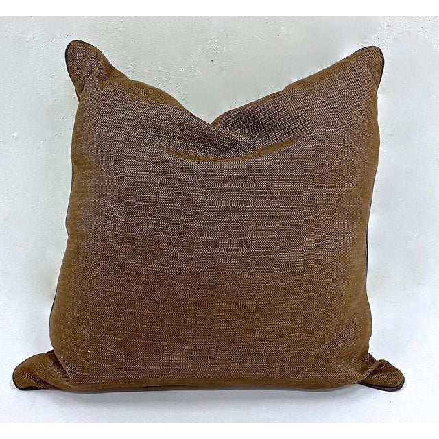 Abstract Vintage Green Tartan & Scottish Crest Pilow For Sale - Image 3 of 6