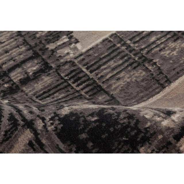 Contemporary big Ben design handwoven wool rug by Doris Leslie Blau. Size: 5'1" × 7'2" (154 × 218 cm). This contemporary...