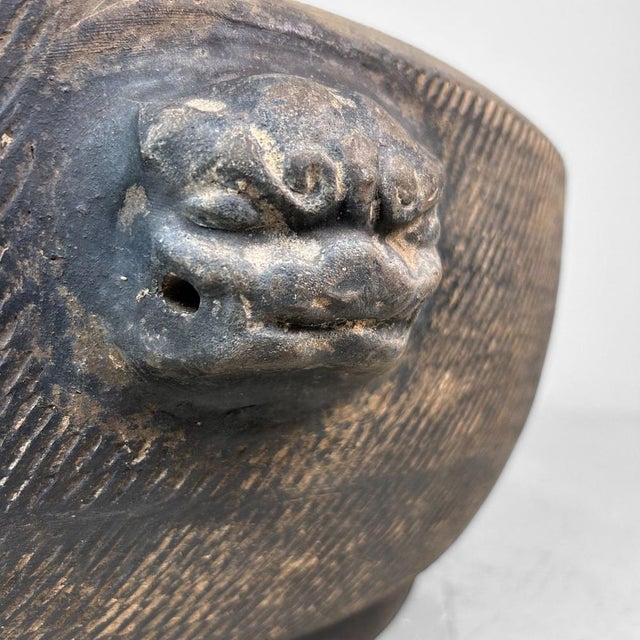 Edo Earthenware Garden Ornament, Japan For Sale - Image 12 of 14