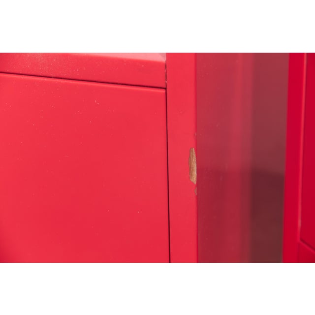 Red Bedside Tables by Carlo De Carli for Sormani, 1970s, Set of 2 For Sale - Image 13 of 18