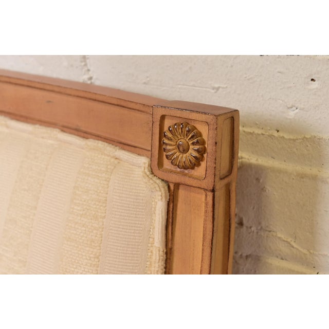 Wood Hickory Chair Klismos or French Regency Louis XVI Carved Side Chair or Dining Chair For Sale - Image 7 of 13