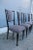 Borsani Style Italian Mahogany and Fabric Chairs, Set of 6 For Sale - Image 6 of 13