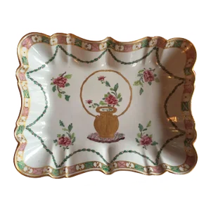 19th Century French Samson Porcelain Platter
