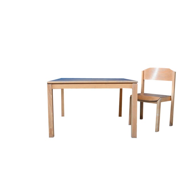 Children's Table and Chair, Set of 2 For Sale