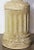 English Garden Stone Urn on Plinth in the Neo-Classical Style For Sale - Image 12 of 13