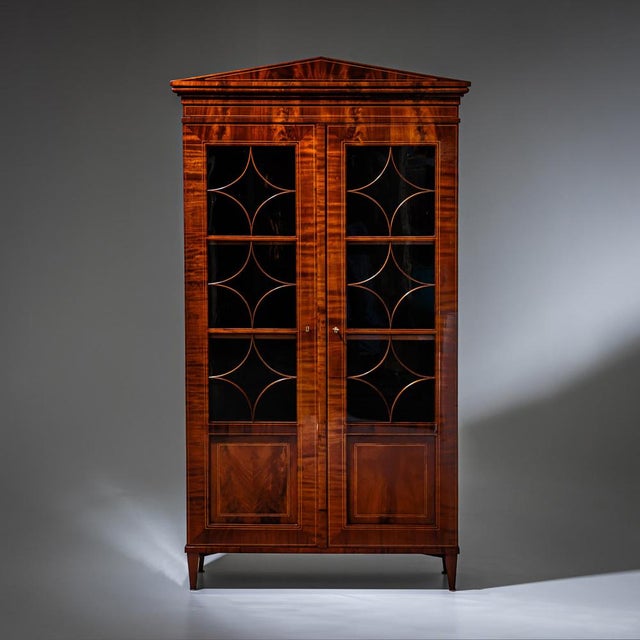 Antique Biedermeier Bookcase, Germany, 1820 For Sale - Image 10 of 10