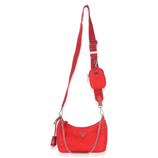 Red Red Re-Nylon Re-Edition 2005 Hobo For Sale - Image 8 of 9