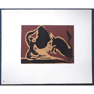 Vintage Mid 20th Century After Picasso Lithograph-"Farol" For Sale