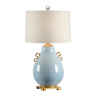 Wildwood Ming Table Lamp - Powder Blue For Sale