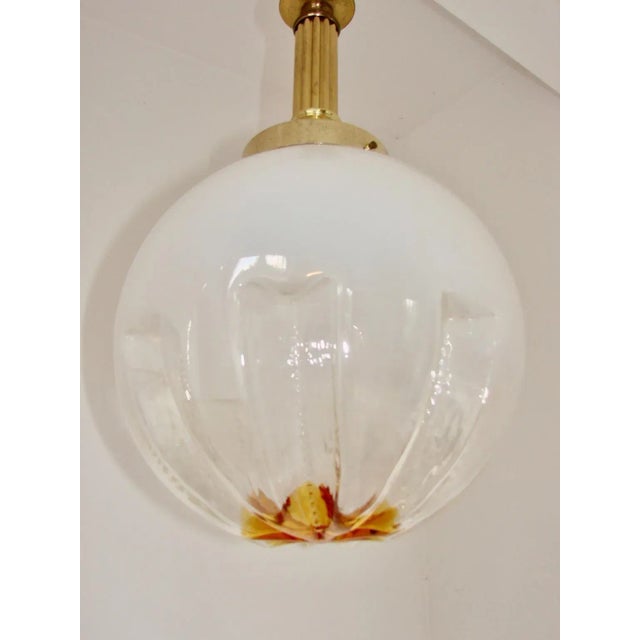 Modern Wlochy Pendant Lamp from Mazzega, 1970s For Sale - Image 3 of 6
