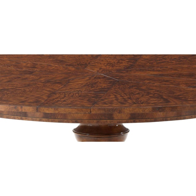 Wood Regency Mahogany Extension Dining Table For Sale - Image 7 of 16