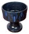 Mid-Century Modern Germany Blue Ceramic Candle Holder from Gebr. H.u.G. Claussen, 1960s For Sale