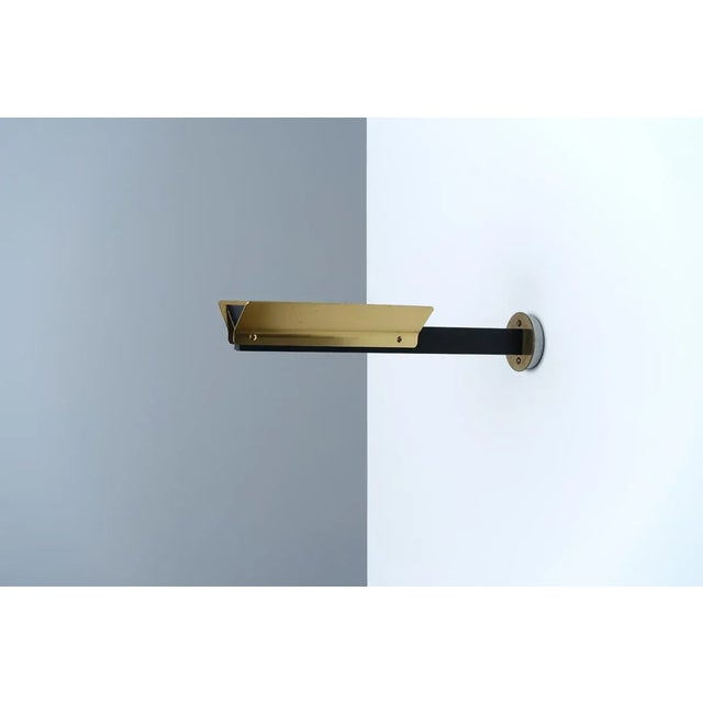 Postmodern Gold Model 1065 Sconce by Disderot Pierre for Disderot, 1981 For Sale - Image 4 of 5