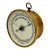 Good Quality Antique Brass Ships Weather Barometer by Taylor Rochester New York - Circa Early 20th Century For Sale