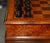 Vintage Burr Walnut Velvet Drawer Chessboard and Chess Set from Staunton, Set of 33 For Sale - Image 11 of 18