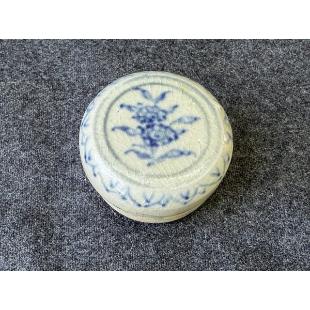 Late 15th 16th Century Porcelain Shipwreck Jar Box For Sale - Image 11 of 16