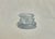 Set of 3, vintage, mid-century modern faceted glass candle holders from Holmegaard, designed by Torben Jorgensen in...