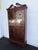 Henredon Chippendale Tall Large Flame Mahogany Display China Cabinet 6470 For Sale - Image 12 of 18