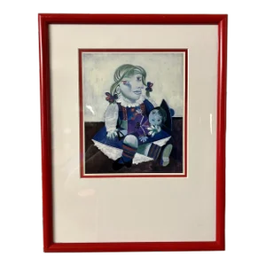 Picasso Style Still Life Print