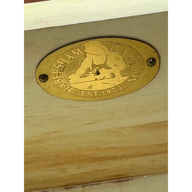 Late 20th Century Vintage Habersham Plantation Patinated Hutch For Sale - Image 5 of 12