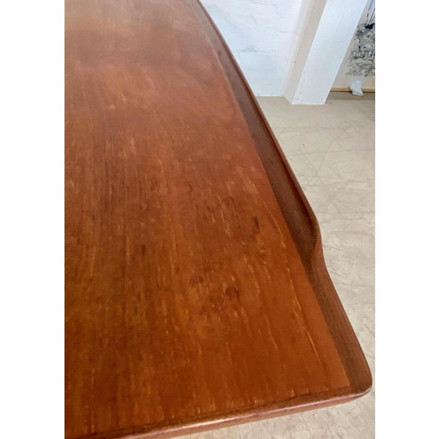 Mid-Century Danish Teak Boomerang Desk from Løvig, 1960s For Sale - Image 16 of 18