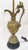 Bronze Antique French Neoclassical Gilt Bronze Ewer Mounted as Lamp For Sale - Image 8 of 10