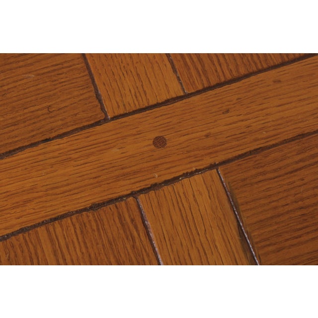 Baker Chinoiserie Black and Gold Parquet Chinese Style Coffee Table For Sale - Image 13 of 16