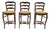 French Country Rush Seat Bar Stools - Set of 3 For Sale