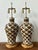 Vintage Regency Bunny Williams “Chicken Feathers” Glazed Ceramic Lamps - A Pair For Sale In West Palm - Image 6 of 11